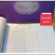Buku Daftar Kedatangan Pelawat Kulit Tebal