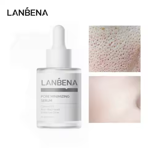 LANBENA Nose Blackhead Removal Pore Solution Serum Tightening Moisturizing Facial Care Acne Control 