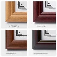 Solid Wood Certificate Frame a4 Display Frame Certificate Frame Certificate of Honor Certificate Fra