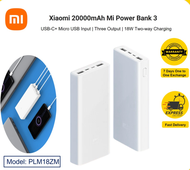 Xiaomi MI 20000mAh Gen 3 USB-C Powerbank