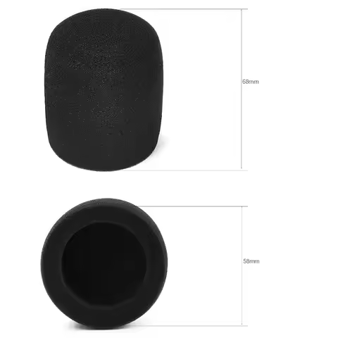 [A75T] Windscreen Foam Sponge Mic Shield for Shure MV7 / MV7X Mic Microphones Pop Filter Windshield 