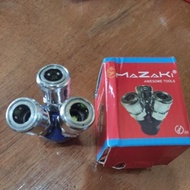 3-Prong Compressor Hose Coupler / 3-Prong Hose Nipple (HOSE NEPEL)