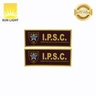 Ipsc Plate SIGN Sticker