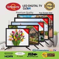 Qshope.my / LED TV 24"w 20"w / 19" w /17"z with built in Mytv