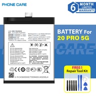 Battery For TCL 20 PRO 5G T810H , TLP043D7/TLP043D1 | 4500 mAh (Bateri)