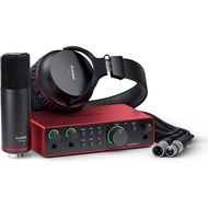 Authentic Professional 2i2 Studio 4th Gen USB Audio Interface Bundle for the Songwriter with Condens