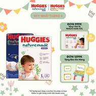 [COMBO 2 PACK] Huggies Nature Made Diapers/Pants Size NB60/S82/M64/L54/XL44/XXL28.... Huggies Air So