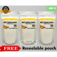 Snack Corner Powder White Cheddar Trio - Premium Fries Flavoring Seasoning for French Fries Potato C