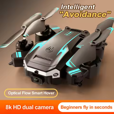 8k 4K HD Camera S6 Drone Profesional Optical Flow 5G Control Screen Obstacle Avoidance Quadcopter AP