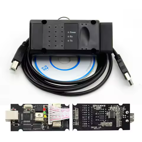 Latest Update OPCOM V5 For Opel OP COM 1.70 flash firmware update Car Diagnostic Cable OP-COM PIC18F