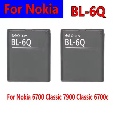 1080mAh BL-6Q Phone Battery for Nokia 6700 Classic 7900 Classic 6700c