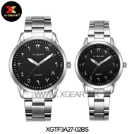 New Arrival Anticlockwise Jam Tangan Tawaf Stainless Steel Watch Unisex 30m Waterproof