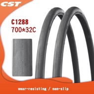 CST 700*32C Road Bicycle Tire C1288 Wear Resistant 700X32c Bike Parts Station Wagon Road Cycling Tire