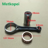 Motorcycle CG150 crankshaft connecting rod for Honda 150cc CG 150 con rod with needle bearing (pisto