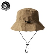 Musion Foldable Camping Bucket Hat Woman SPF 50 Packable Cap Woman Portable Beach Hat Sun Hat Topi P