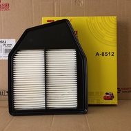 Engine air filter Honda Accord 2.4L 2008, 2010, 2011, 2012 JS A8512