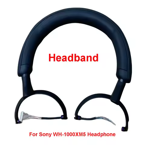 Original Headband Assembly Replacement for Sony WH-1000XM5 WH-1000 XM5 Wireless Noise Canceling Blac