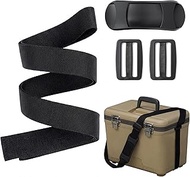 Paracord Cooler Shoulder Strap, 9.8ft/118 Inch Adjustable Nylon Strap with 2 Sliding Buckles and Pad