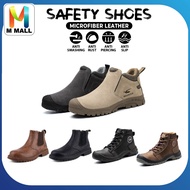 Kasut Safety Men Anti-smashing and anti-piercing work shoes - 815 (Black /Brown)/918 (Grey /Sand)/ZS