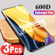 3Pcs 600D HD Clear Soft Hydrogel Film Anti Blue Light Dustproof Phone Screen Protector For Moto Z4 E