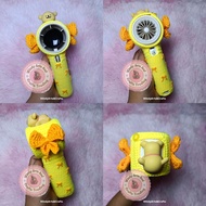 Crochet Fan Cover for Jisu life Maltese Edition full cover