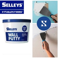 Selleys Wall Putty Filler 500g for Wall Crack Gap Dempul Dinding Batu Plaster Partition White