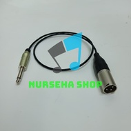 Cable Canare L2b2at 1mtr Amphenol 65mm To Xlr Male