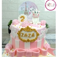 Kue Ulang Tahun Kucing / Cat Cake / Kitty Cake / Kue Ultah Kucing