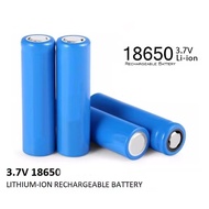 3.7V I8650 LITHIUM-ION, RECHARGEABLE BATTERY - 1200mAH.
