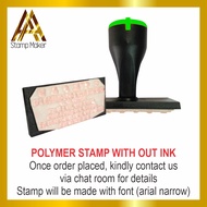Custom Made Rubber Stamp Company Chop Address Chop Bank Chop Name Chop