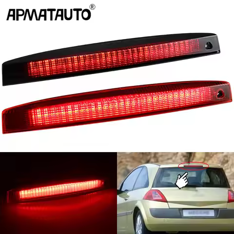 1pcs LED High Mount Third Brake Light FOR Renault Megane MK II 2003-2008 OEM: 8200175538 3rd Stop La