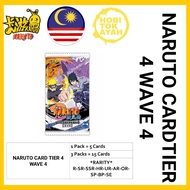 [KAYOU Original] Naruto Card Tier 4 WAVE 4 (5pcs/Pack)