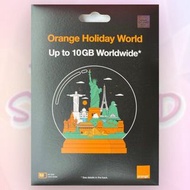 Orange Holiday World 全球多國多國家10GB/ 14天上網暢行全球 上網卡 安道爾、波士尼亞與赫塞哥維納、烏克蘭、梵蒂岡、黑山共和國、摩爾多瓦、俄羅斯、喬治亞、塞爾維亞、伊拉克、阿