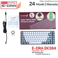 E-Dra EK384 Triple Mode mechanical gaming keyboard - Beta led RGB