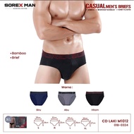 Sorex M1012 - 1012 men's underwear, elastic and cool bamboo cotton boxer lelaki dewasa