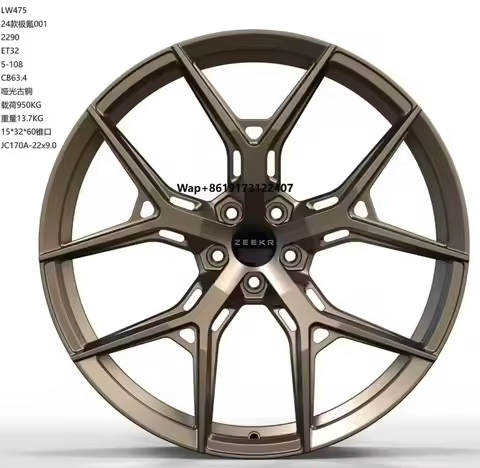 22-Inch Vossen Forged Wheel Hub 5X108 High-End Personalized Customization Perfect Data Forging Wheel
