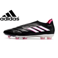 Soccer shoes COPA Purefirm Ground BOOTS FG  Outdoor kasut bola sepa knitted waterproof Anti-slip Wea