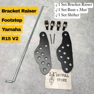 Raiser Footstep Yamaha R15 V2 Peninggi Footstep R15 V2 Braket Footstep