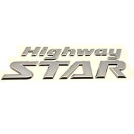 HIGHWAY STAR HWS Livina Serena Elgrand Luggage Emblem Ori Genuine Part