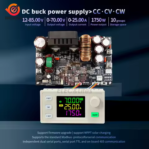XY7025 CNC Adjustable Direct Current Stabilized Voltage Power Supply Base Plate Constant Voltage and