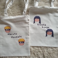 NARUTO UZUMAKI and HINATA HYUGA TOTEBAG