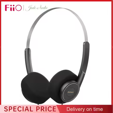FiiO WIND PRO HiFi Wired Headphones 40mm Dynamic Driver HiFi Sound Vocal Tuning Lightweight Headphon