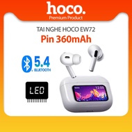 Tai nghe Bluetooth V5.4 Hoco EW72 pin 360mAh màn hình LED hiển thị cảm ứng công nghệ chống ồn ANC