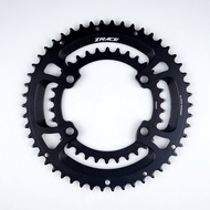 ZRACE Bất Đối Xứng Đường Chainring 110 BCD BCD110 4 Bu Lông Tương Thích Với FC-R7000 ULTEGRA FC-R800