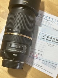 二手Tamron 70-300 Nikon F接環 單反相機 追星長鏡 防震一流