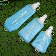 LLOYD Folding Water Bottle, Soft Flask Water Bag Collapsible Water Bottle, Climbing TPU Blue Sport W