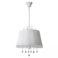 L&E โคมไฟตกแต่งแขวนเพดาน คริสตัล (รุ่น PSF45) ขั้วหลอด E14 x 5 สำหรับตกแต่งภายใน