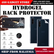 [Back] Sony Xperia XZ1 / XZ1 Compact / XZ2 / XZ2 Compact / XZ3 / XZs Hydrogel Soft Back Protector
