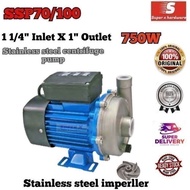 SSP70/100 Centrifugal Water Pump water pam air stainless steel water pump 1hp