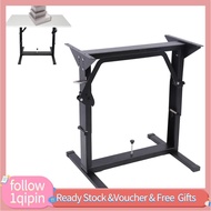 1qipin.my Adjustable Standing Desk Frame 27 to 63CM Height 573lbs Load Capacity Multifunctional Fold